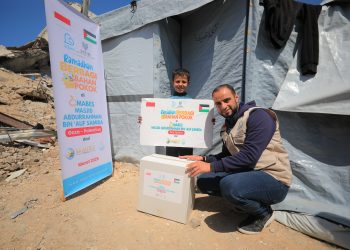 Idul Fitri Akan Segera Tiba, Adara Salurkan Bantuan Bahan Pokok untuk 177 Keluarga di Gaza