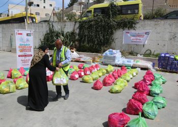 Pada Pekan Kedua Ramadhan, Adara Salurkan Bantuan Bahan Pokok untuk 1.050 Orang di Tepi Barat