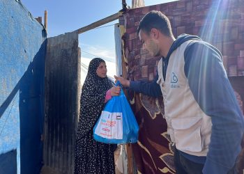 Ringankan Beban Warga Gaza di Pengungsian, Adara Salurkan Bantuan Bahan Pokok untuk 100 Keluarga di Gaza
