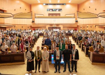 Narasumber serta 400 hadirin dalam acara seminar Peringatan 77 Tahun Nakba yang diselenggarakan oleh Adara Relief International di Gedung Nusantara V DPR RI (27/05)