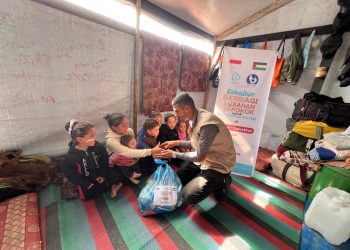 Kuatkan Keluarga Yatim di Bulan Ramadhan, Adara Salurkan Bantuan Bahan Pokok untuk 145 Keluarga Yatim di Khan Yunis dan Deir Balah