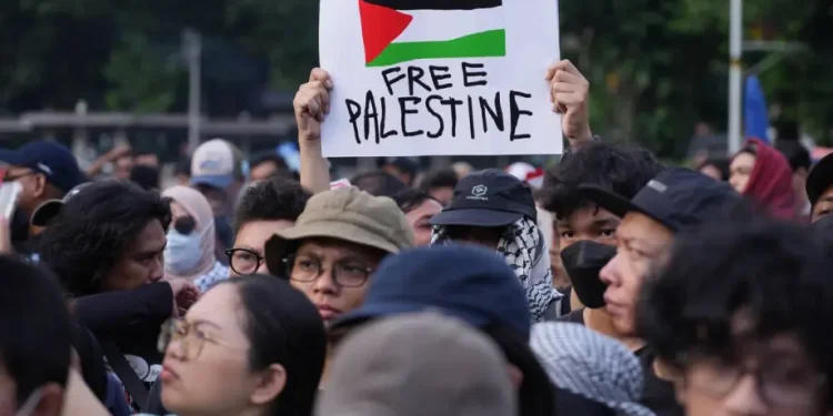 Ribuan Warga Jakarta Gelar Aksi Solidaritas untuk Palestina