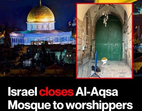 Baru Dibuka, Masjid Al-Aqsa Kembali Ditutup oleh Polisi Israel