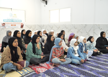 Anak-anak Palestina yang mengikuti Program Hidupkan Ahlul Quran (HAQ)