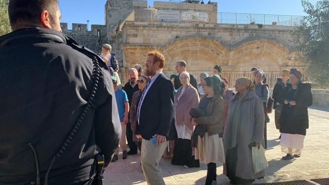 Yehuda Glick dan Puluhan Pemukim Israel Serbu Kompleks Masjid Al-Aqsa di Bawah Perlindungan Polisi
