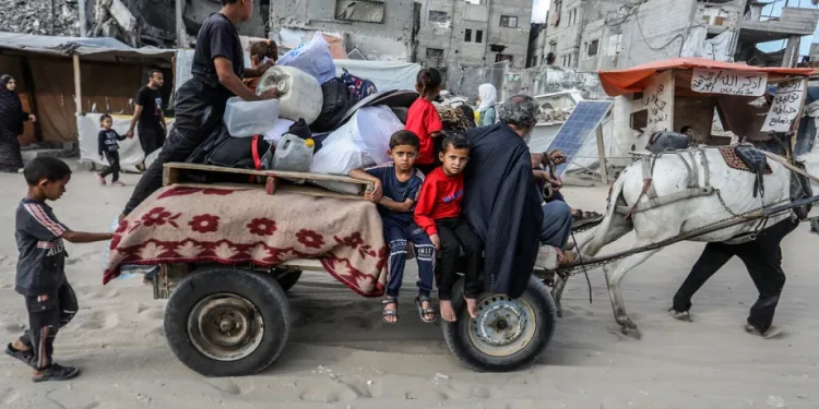 PBB: Lebih dari 700.000 Warga Gaza Mengungsi Sejak Maret, Tidak Ada Tempat Aman