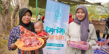Qurban dari Hati untuk Mereka yang Menanti: Adara Bagikan Hewan Kurban ke 19.380 Warga Pedalaman Indonesia
