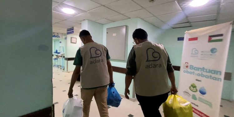 Misi Kemanusiaan: Adara Bantu Pulihkan 660 Warga Gaza Lewat Bantuan Obat-Obatan