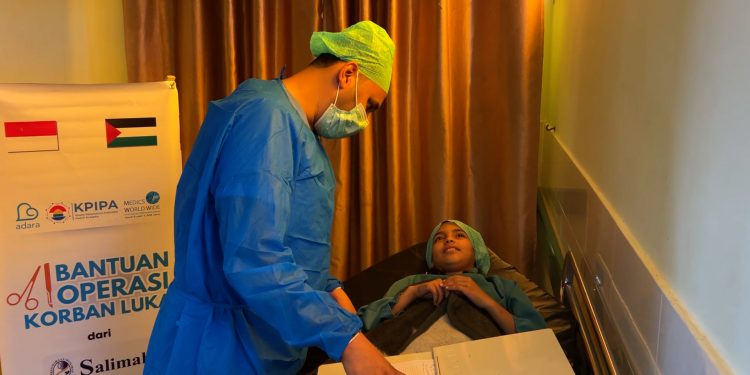 Adara Kirim Bantuan Operasi: Puluhan Korban Luka di Gaza Terbantu