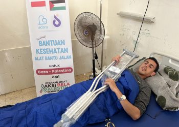 4.500 Warga Gaza Telah Diamputasi, Adara Salurkan Alat Bantu Jalan untuk Warga Khan Yunis