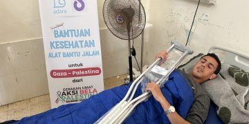 4.500 Warga Gaza Telah Diamputasi, Adara Salurkan Alat Bantu Jalan untuk Warga Khan Yunis
