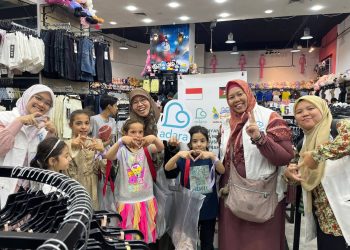 Adara Berbagi Kebahagiaan Idul Adha untuk 350 Anak Palestina di Yordania