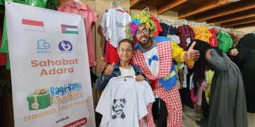 Menjahit Luka Gaza dengan Cinta, Adara Kirimkan Hadiah untuk 160 Anak Yatim Gaza