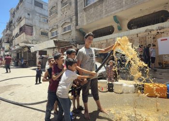 Sejak Agresi 2023, untuk Pertama Kalinya Sahabat Adara Bangun Sumur di Kamp Ash Shati, Kota Gaza