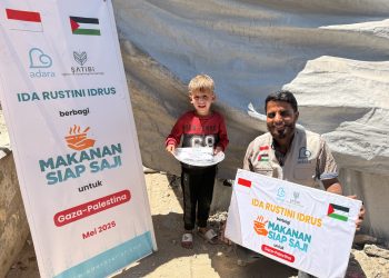 Tumbuhkan Harapan di Tengah Krisis Kelaparan, Adara Salurkan Makanan Siap Saji untuk 5.000 Orang di Gaza Utara