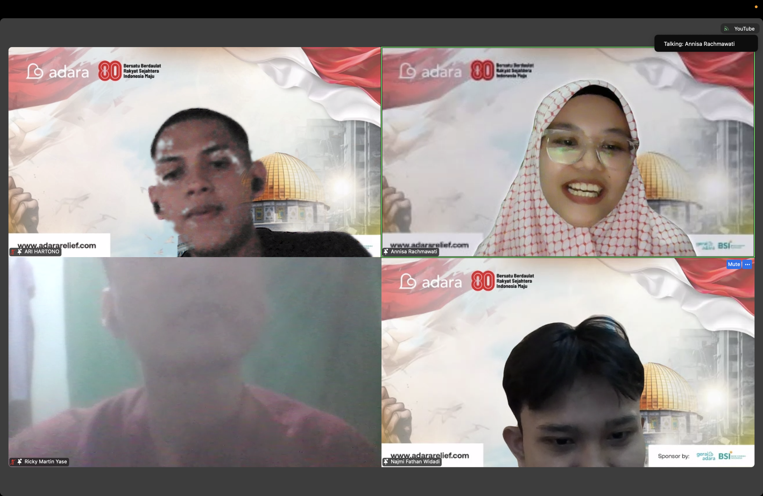 Pemenang lomba cerdas cermat kategori umum.