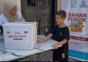 Peluk Hangat untuk Keluarga yang Ditinggalkan, Bantuan Bahan Pokok Telah Diterima Oleh 165 Keluarga Yatim dan Faqir di Al-Quds