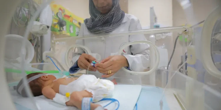 Perempuan Gaza Terpaksa Melahirkan di Jalanan