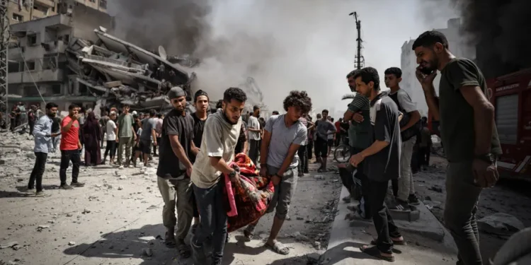 900 Ribu Warga Gaza Tolak Tinggalkan Kota Gaza