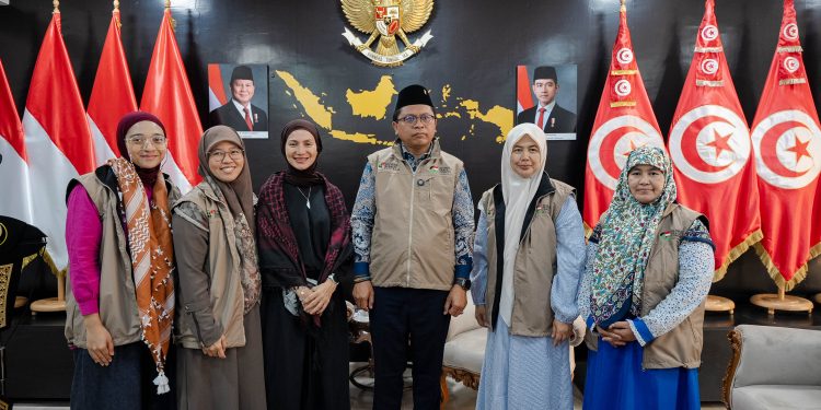 KBRI Tunis Dukung Indonesia Global Peace Convoy