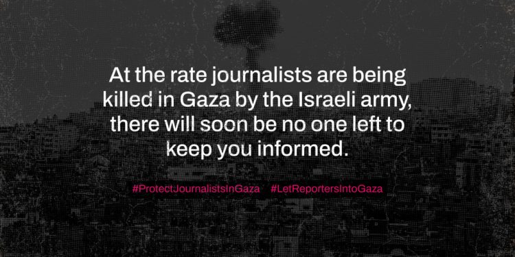 Pembunuhan Jurnalis Palestina Meningkat di Gaza, Dunia Diminta Bertindak