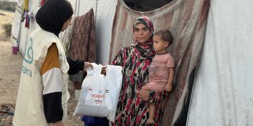 Dari Indonesia untuk Perempuan Gaza: Bantuan Paket Peduli Perempuan Bawa Harapan