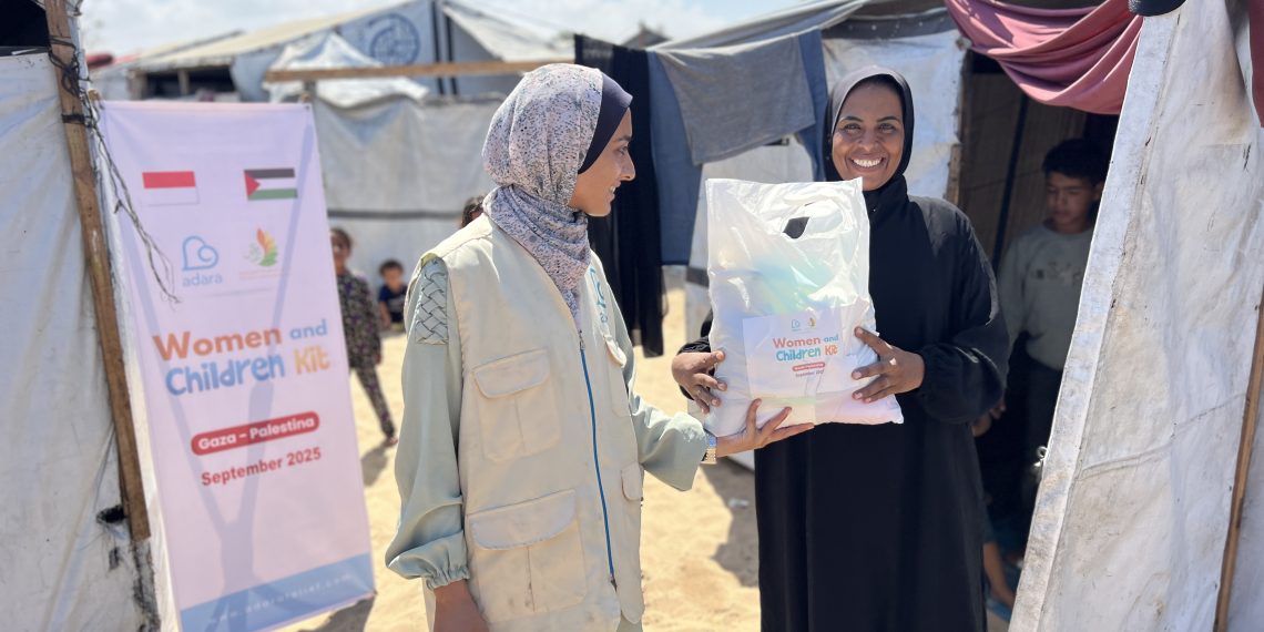 Sentuhan Kepedulian Indonesia bagi Perempuan dan Anak Gaza