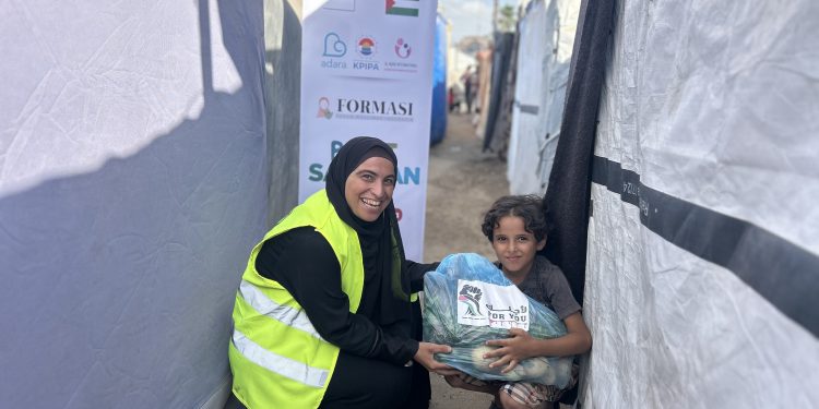 Harapan dari Setiap Ikat Sayur: Bantuan untuk 1.000 Warga Gaza