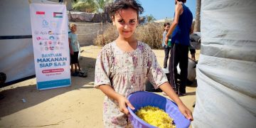 Gaza Masih Bertahan, Harapan Dari Sepiring Makanan