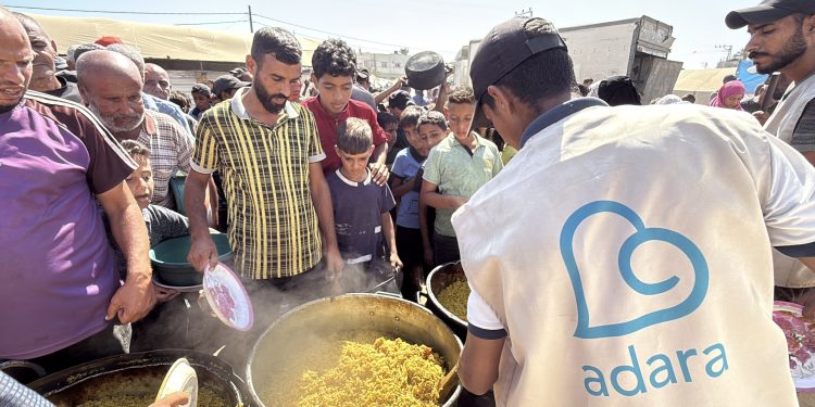 Berkah dalam Tiap Suapan untuk 4.000 Warga Deir Balah
