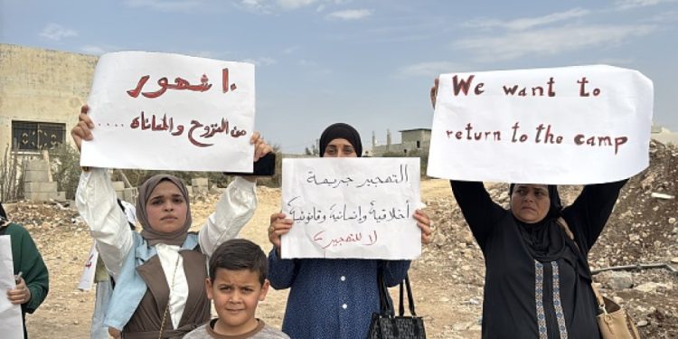 HRW: Pengusiran 32.000 Warga Palestina dari Tiga Kamp Pengungsi Tepi Barat Merupakan Kejahatan Perang