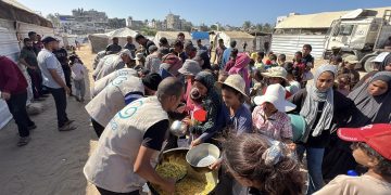 5.000 Penduduk Deir Balah Terima Makanan Siap Saji