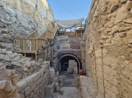 Terowongan Israel yang dibangun di bawah rumah penduduk Palestina (Peace Now)