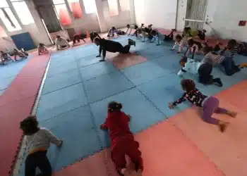 Melalui Olahraga, Al-Mushtal Sports Club Bantu Pulihkan Mental Anak-Anak Gaza