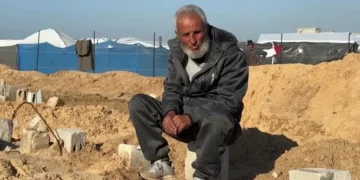 Yousef Abu Hatab adalah saksi salah satu tragedi terburuk dalam sejarah Palestina.[Tangkapan layar/AA]