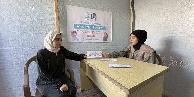 Yatim Gaza: Berjuang di Tengah Badai dan Kedinginan, Bertahan dengan Kehilangan