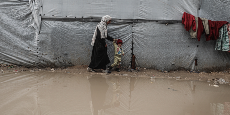 UNRWA: Badai Musim Dingin Perlihatkan Krisis Gaza Bukan Sekadar Bencana Alam