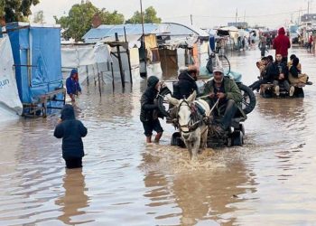 PBB: 55.000 Keluarga di Gaza Terdampak Hujan Lebat dan Kerusakan Akibat Badai