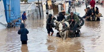 PBB: 55.000 Keluarga di Gaza Terdampak Hujan Lebat dan Kerusakan Akibat Badai