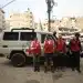 Komite Internasional Palang Merah (ICRC) di Beit Lahia, Gaza pada 30 November 2025. ( Khames Alrefi – Anadolu Agency )