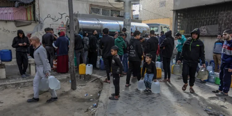 70% Produksi Air Gaza Terganggu Akibat Blokade Israel