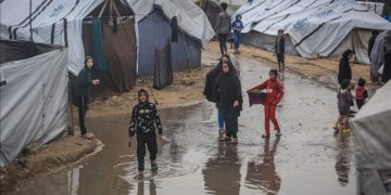 Kondisi Cuaca Ekstrem Memperburuk Kondisi Kemanusiaan di Gaza