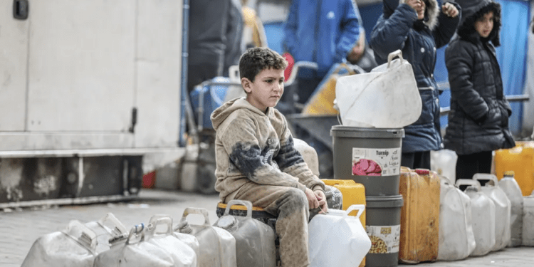 Krisis Air Gaza Mencapai 90%