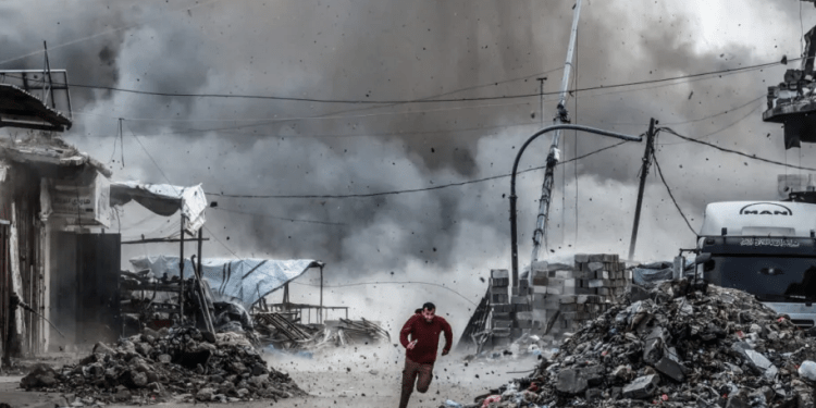 Kehancuran di Gaza Meruntuhkan Semua Standar Internasional