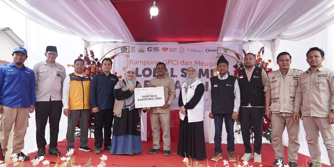 Peresmian Kampung GPCI di Kampung Durian, Aceh Tamiang (17/2).