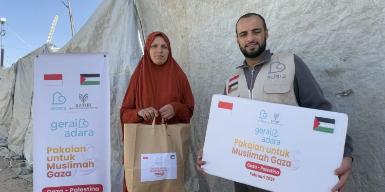 Pakaian Muslimah untuk 150 Perempuan Gaza