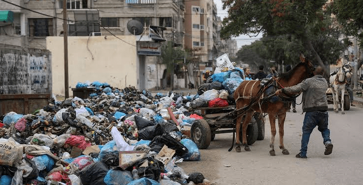 Krisis Sampah Semakin Memburuk di Gaza