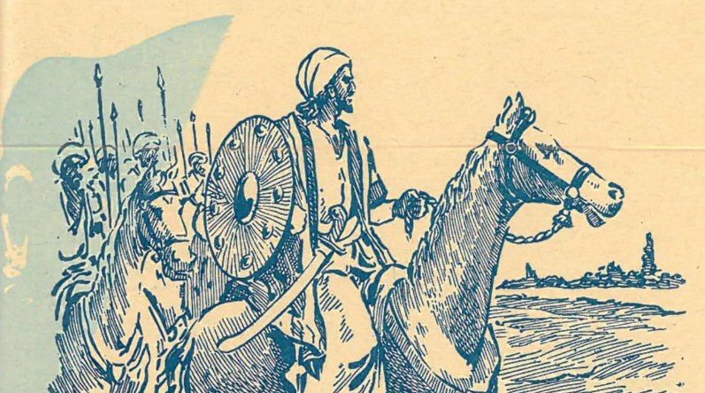 Ilustrasi Khalid bin Walid saat memimpin Perang Yarmuk (Jerusalem Post)
