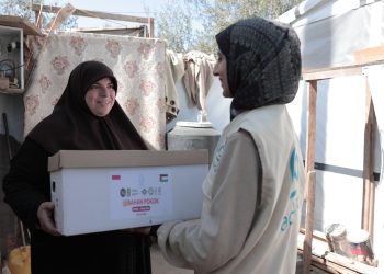 225 Keluarga Gaza di Khan Younis Terima Bantuan Ramadan