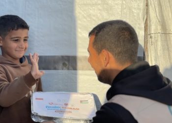 Ribuan Porsi Makanan Berbuka Puasa untuk Warga Gaza